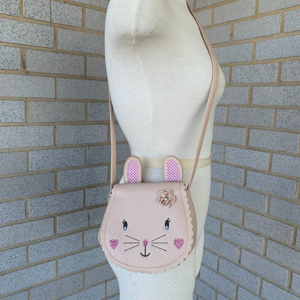 ZARA SMALL BUNNY CROSSBODY PINK BAG GIRLS CHILD BAG